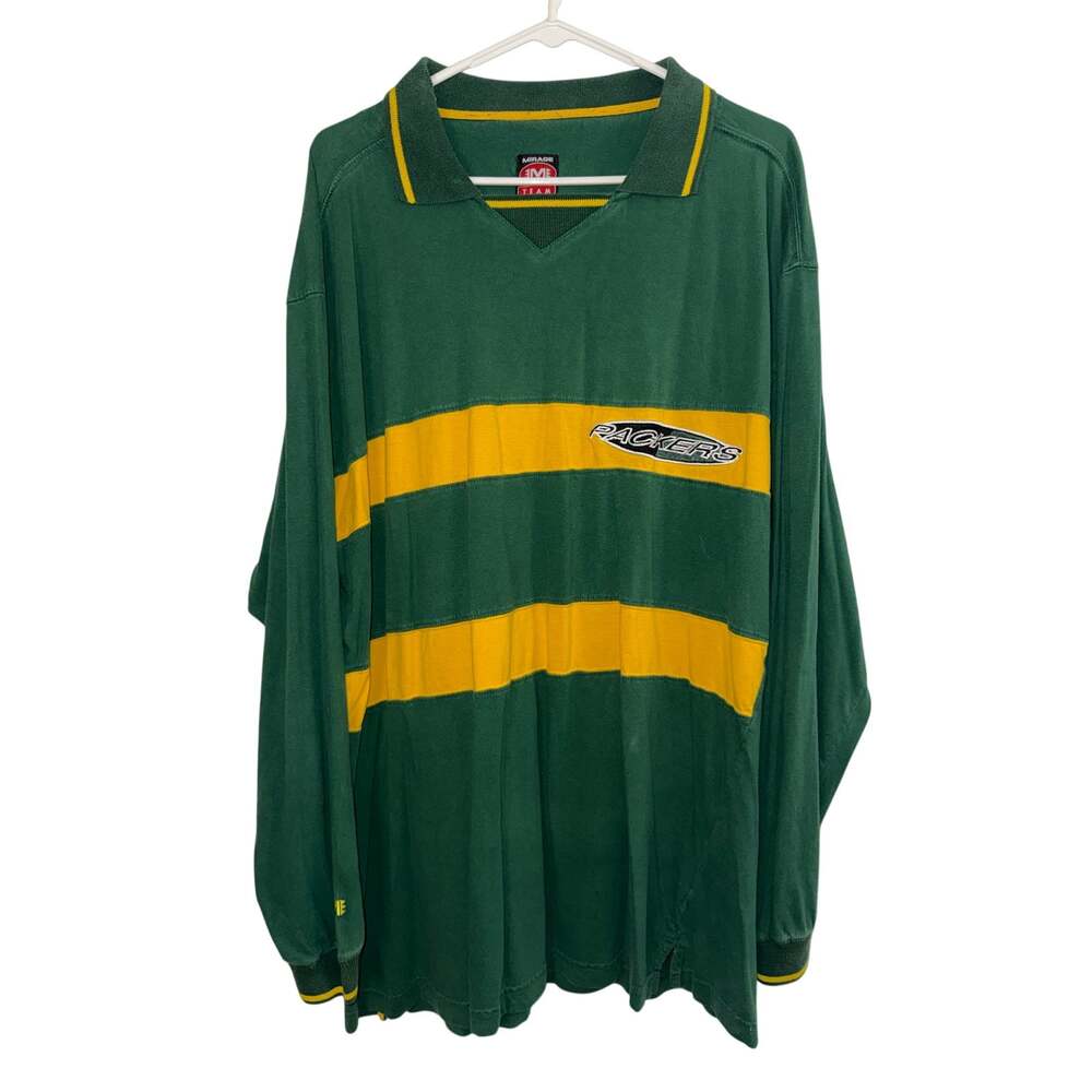 Vintage Green Bay Packers Mirage Rugby Tee